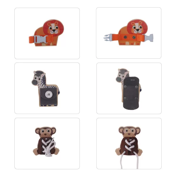 Zopa Dřevěné montessori puzzle, Wood