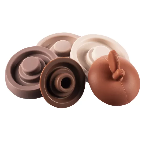 Zopa Silikonová skládací hračka Apple