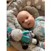 Baby Mix Edukační hrající plyšová hračka s klipem zebra