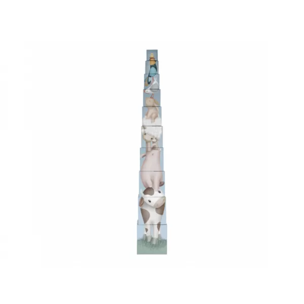 Little Dutch Kostky komín 10 ks Farma