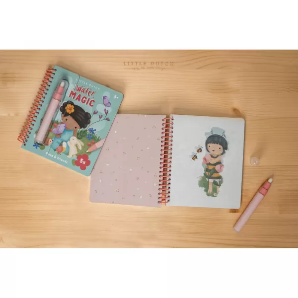 Little Dutch Kniha kouzlení s vodou Rosa & Friends