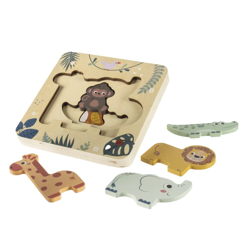 Zopa Dřevěné puzzle hlavolam, Wood