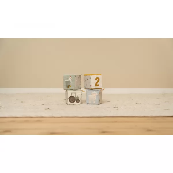 Little Dutch Sada plyšových kostek Farma