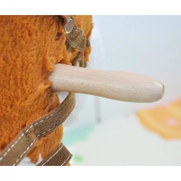 Milly Mally Houpací koník s melodií Jurášek světle hnědý