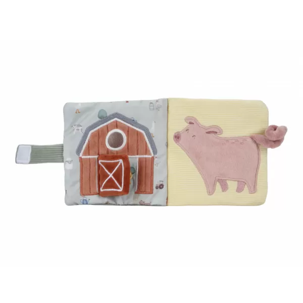Little Dutch Závěsná textilní knížka s aktivitami Farma