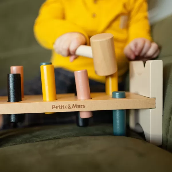 PETITE&MARS Hračka dřevěná Big Bang Wood of Mars 12m+