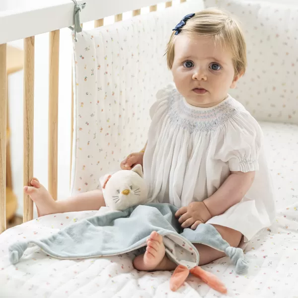 NATTOU Muchláček plyšový maxi kočička Lana 65x35 cm Mila, Zoe & Lana