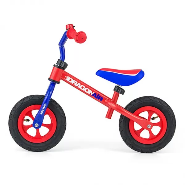 Milly Mally Dětské odrážedlo kolo Dragon Air red-blue