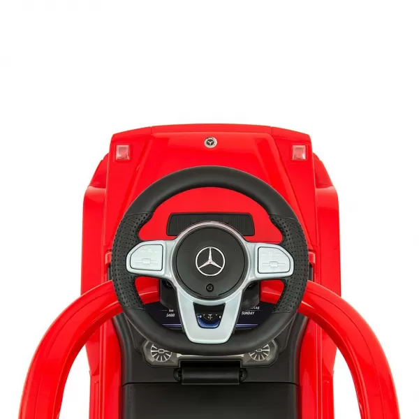 Milly Mally Odrážedlo s vodící tyčí MERCEDES G350d červené