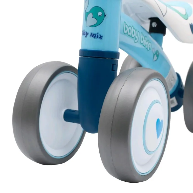 Baby Mix Dětské odrážedlo Baby Bike Černá bílá football