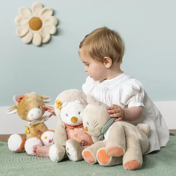 NATTOU Kočička plyšová přítulná Lana 30 cm Mila, Zoe & Lana