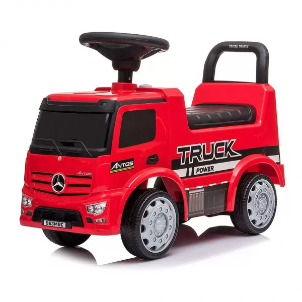 Milly Mally Dětské odrážedlo se zvukem Mercedes ANTOS červené