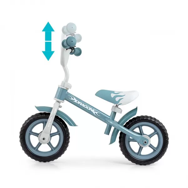 Milly Mally Dětské odrážedlo kolo Dragon denim