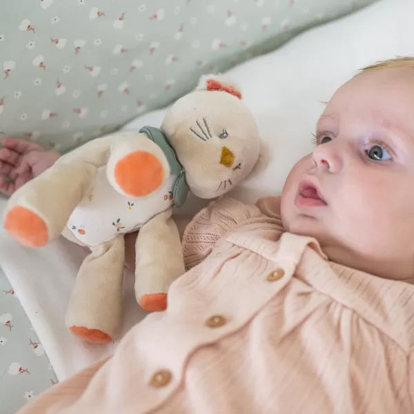 NATTOU Kočička plyšová přítulná Lana 20 cm Mila, Zoe & Lana