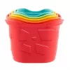 CHICCO Pohárky stohovací barevné Eco+ 6m+