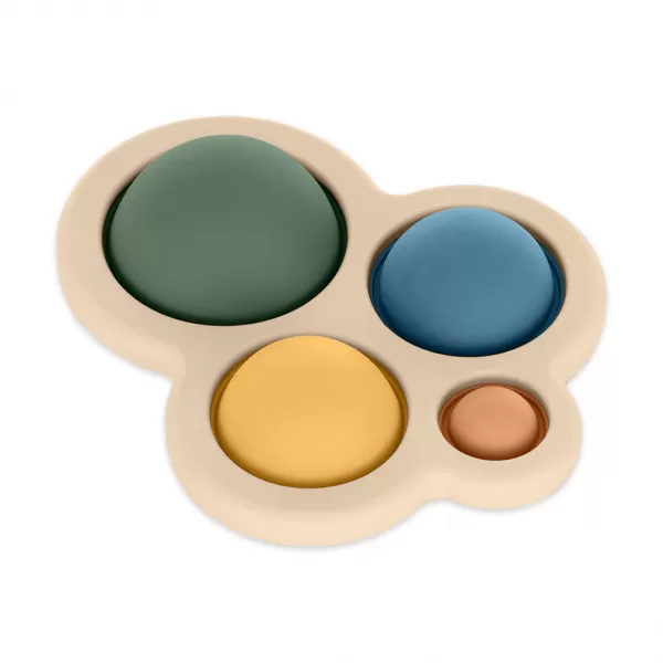 PETITE&MARS Hračka silikonová Chill out 6m+