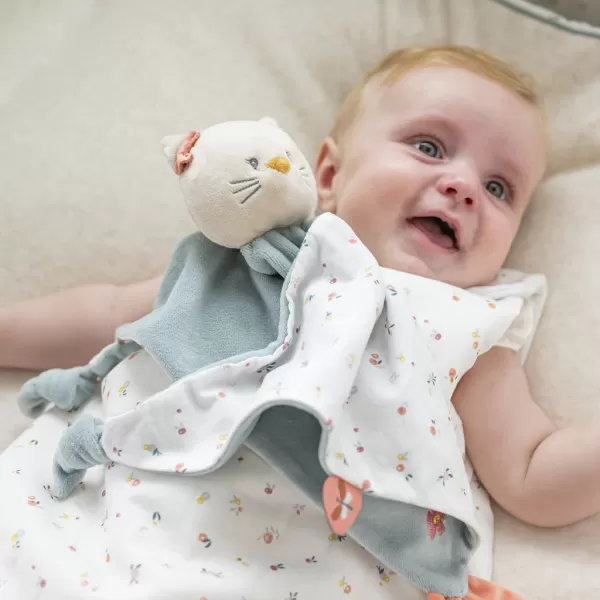 NATTOU Muchláček plyšový maxi kočička Lana 65x35 cm Mila, Zoe & Lana