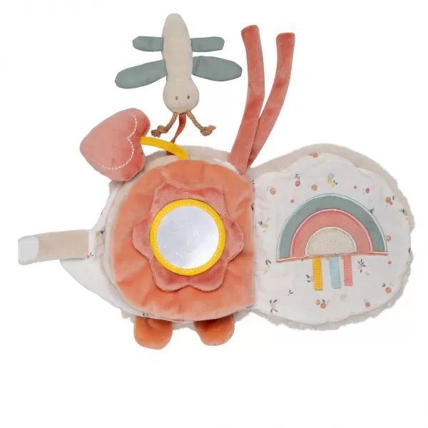 NATTOU Knížka plyšová ježek Zoe s aktivitami 15 cm Mila, Zoe & Lana