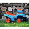 Milly Mally Dětské odrážedlo se zvukem Čtyřkolka Monster Blue