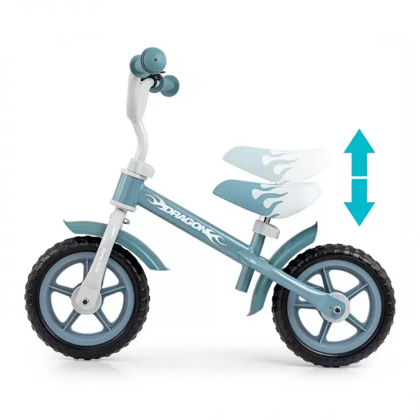 Milly Mally Dětské odrážedlo kolo Dragon denim