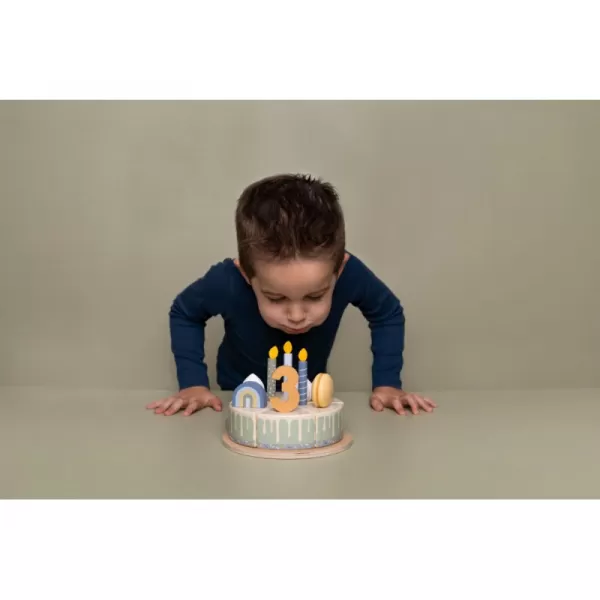 Little Dutch Narozeninový dort 26 dílů dřevěný