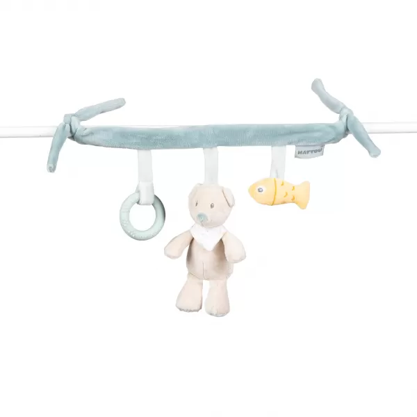 NATTOU Hračka na zavěšení s aktivitami 32 cm Romeo, Jules & Sally