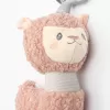 New Baby Edukační hrající plyšová hračka s klipem Lama