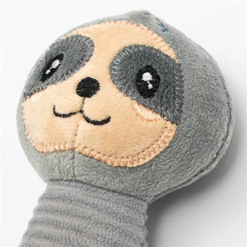 New Baby Dětská pískací plyšová hračka s kousátkem Sloth