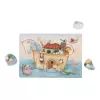 Little Dutch Vkládací puzzle se zvukem Noemova archa
