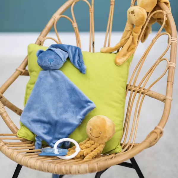 NATTOU První hračka pro miminka chobotnička PIU PIU Lapidou 0m +