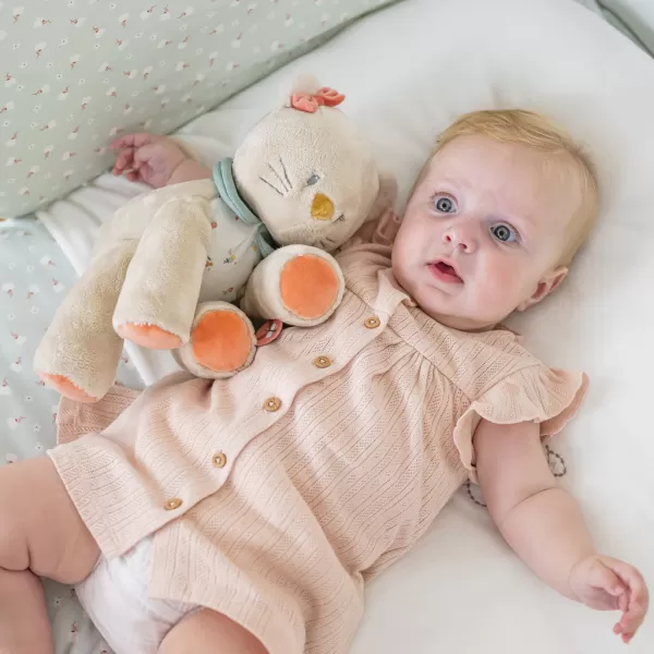 NATTOU Kočička plyšová přítulná Lana 30 cm Mila, Zoe & Lana