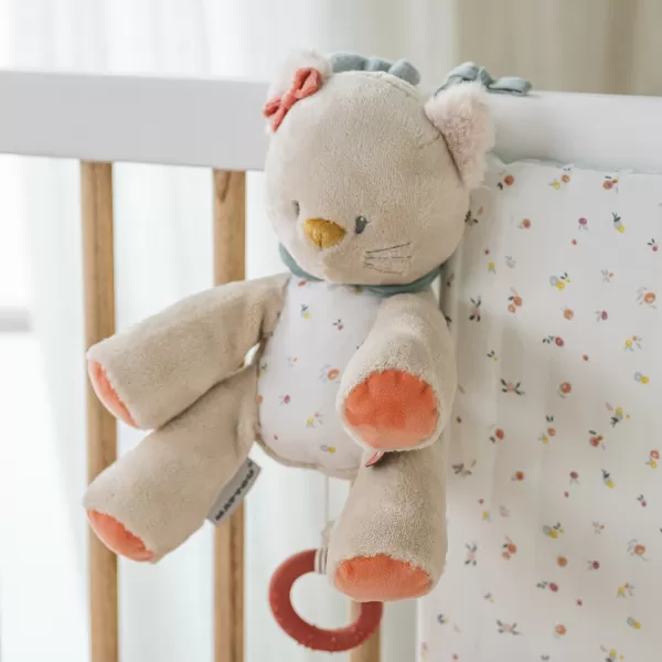 NATTOU Kočička plyšová hudební Lana 30 cm Mila, Zoe & Lana