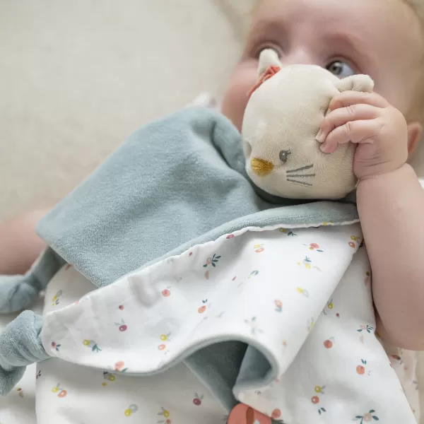 NATTOU Muchláček plyšový maxi kočička Lana 65x35 cm Mila, Zoe & Lana