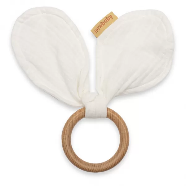 New Baby Kousátko pro děti ouška Ears white
