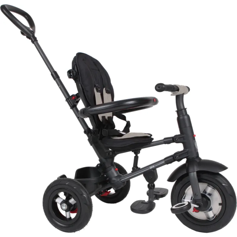 QPLAY Tříkolka Rito air gel (Rubber), věk 10-72 měsíců