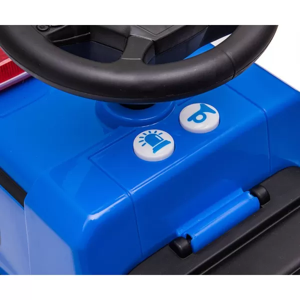 Milly Mally Dětské odrážedlo se zvukem Mercedes POLICE modré