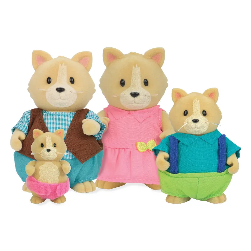 Li‘l Woodzeez Rodina koček Whiskerelli