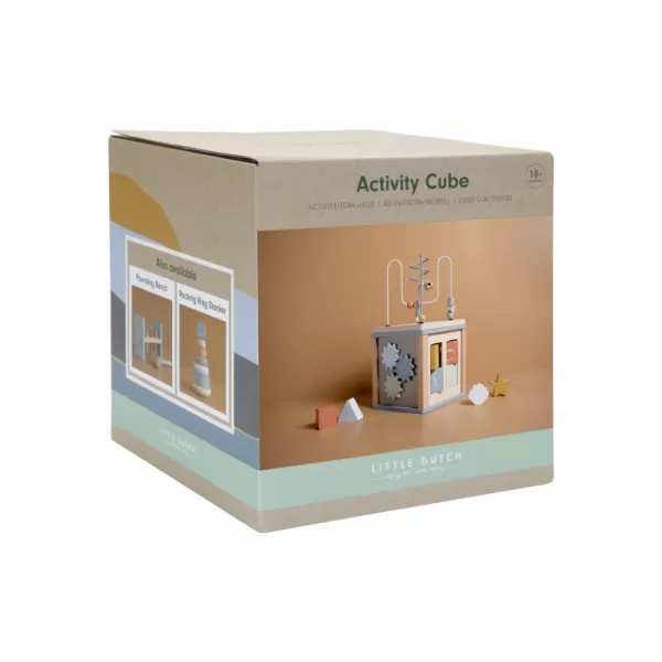 Little Dutch Kostka s aktivitami dřevěná Ocean