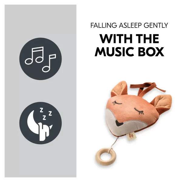 Hauck Hudební zvířátko Cuddle N Sleep Fox