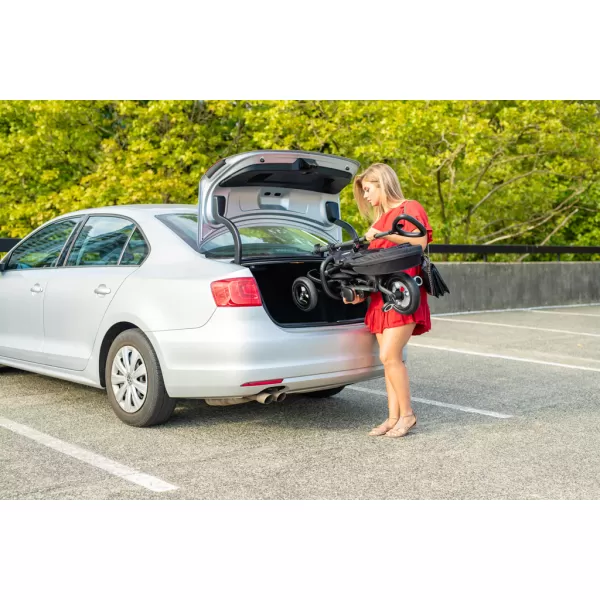 QPLAY Tříkolka Rito air gel (Rubber), věk 10-72 měsíců