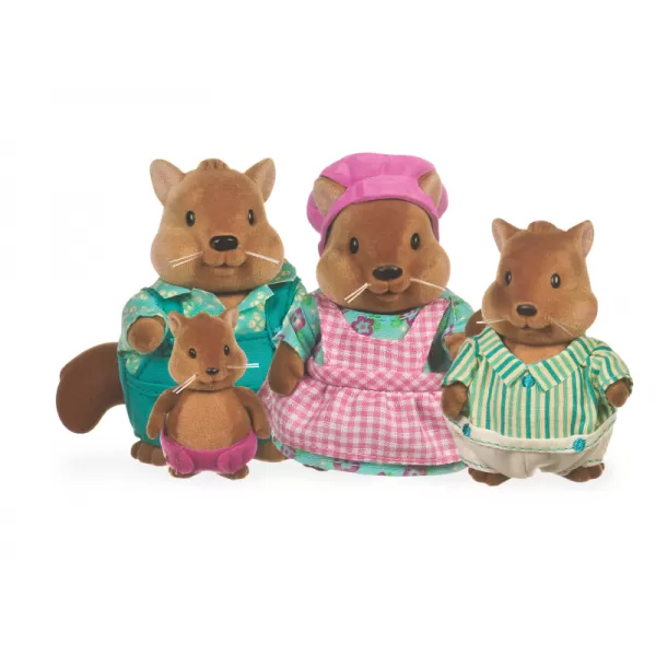 Li‘l Woodzeez Rodina veverek Bushytail