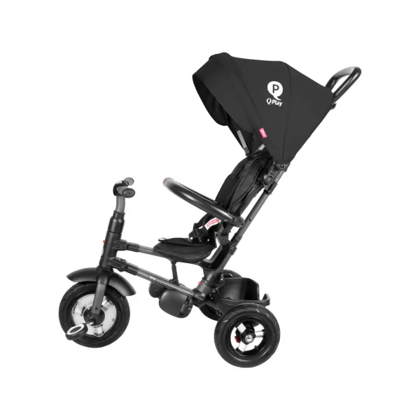 QPLAY Tříkolka Rito air gel (Rubber), věk 10-72 měsíců