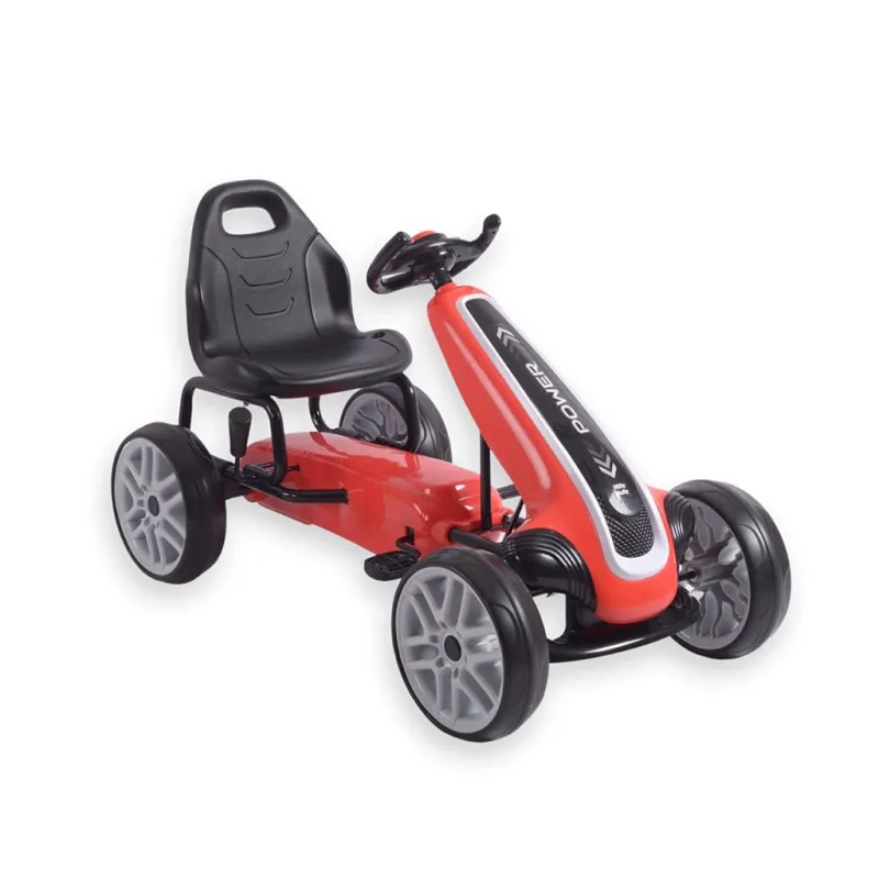 Milly Mally Dětská šlapací motokára Go-kart Power