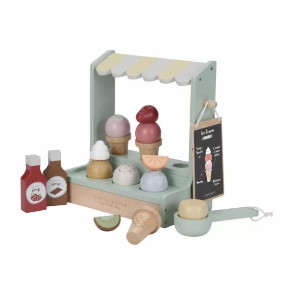 Little Dutch Zmrzlinový stánek dřevěný