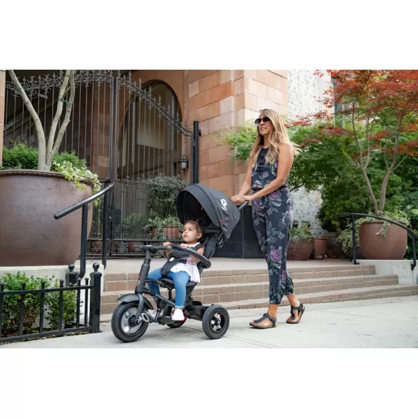 QPLAY Tříkolka Rito air gel (Rubber), věk 10-72 měsíců