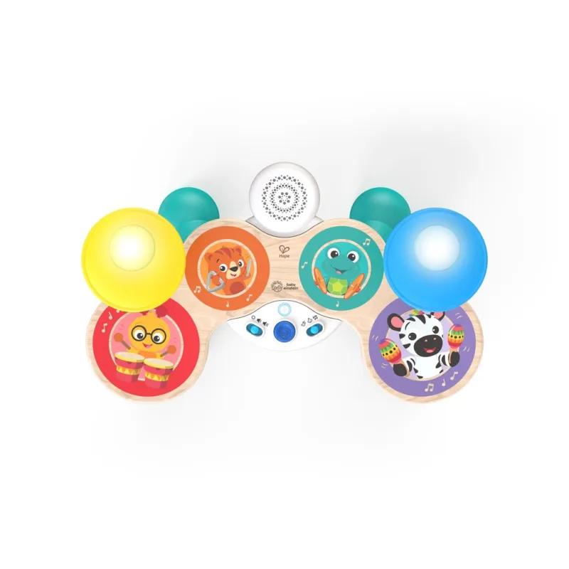 BABY EINSTEIN Hračka hudební Set bubnů Together in Tune Drums™ Connected Magic Touch™ HAPE 12m+