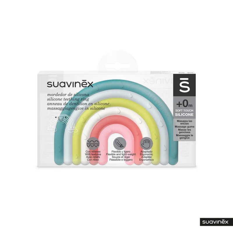 SUAVINEX KOUSÁTKO silikonové +0 m - Barevné