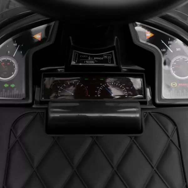 Baby Mix Dětské odrážedlo se zvukem RACER černé