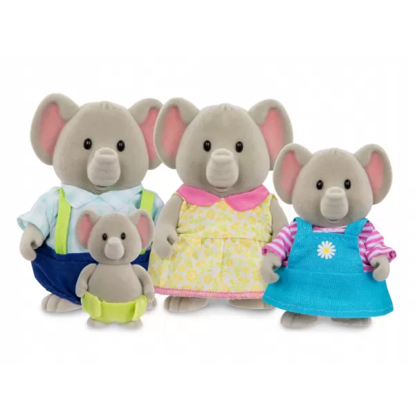 Li‘l Woodzeez Rodina slonů Oliphant