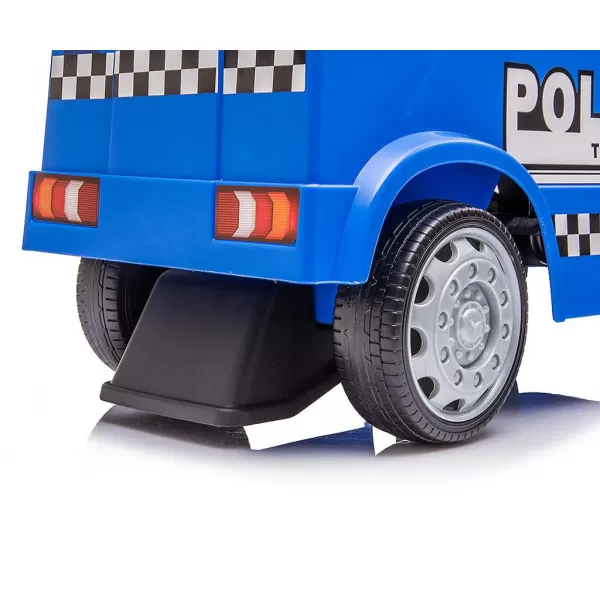 Milly Mally Dětské odrážedlo se zvukem Mercedes POLICE modré